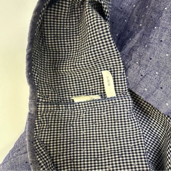 Michael Kors Men’s Long Sleeve Button-Up Shirt - Size Large - Picture 10 of 10